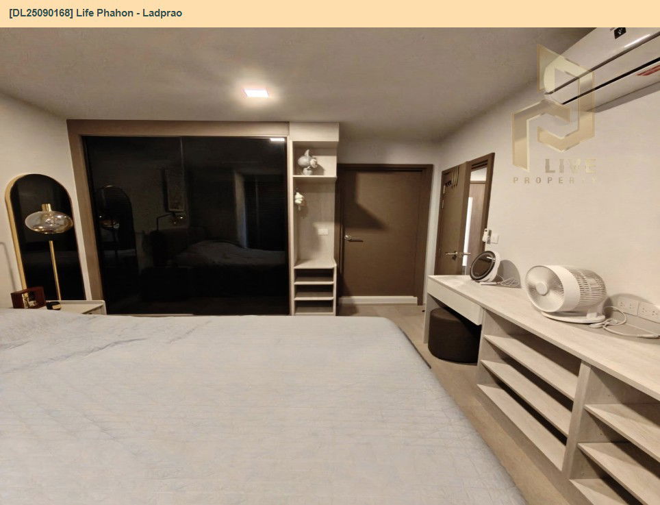 picture DL25090168 Condo for rent, Life Phahon - Ladprao near BTS Ha Yaek Lat Phrao, ready to move in, call urgently 0656133286 LineID @655ebbvc - 6/8