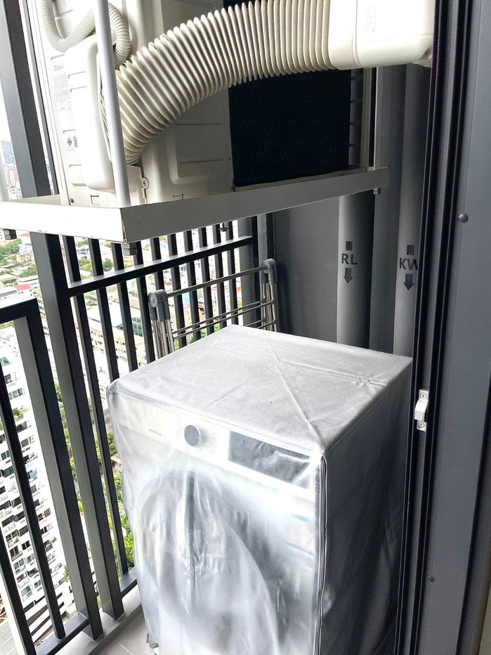 รูป 🔥 New Available |ให้เช่า The Base Phetchaburi Thonglor ห้องแต่งสวย พร้อมเข้าอยู่ 🛺 มีรถรับส่งจากโครงการไปรถไฟฟ้า MRT เพชรบุรี/ BTS อโศก - รูปที่ 11/12