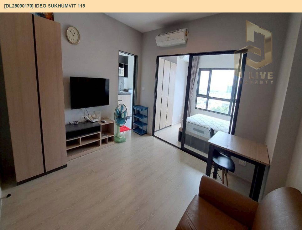 picture DL25090170 Condo for rent, IDEO Sukhumvit 115  near BTS Pu Chao, ready to move in, call urgently 0656133286 LineID @534wlwof - 5/8