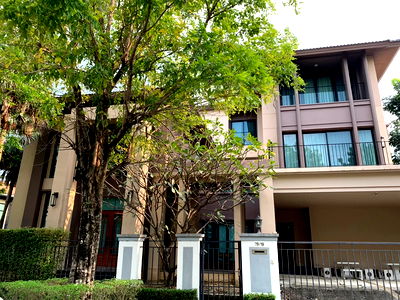 บ้านเดี่ยว กรุงเทพมหานคร : 🍃MedeeProp080925🍃 ขาย หมู่บ้านแกรนด์บางกอก บูเลอวาร์ด รัชดา-รามอินทรา 2 บ้านว่างพร้อมเข้าอยู่ 