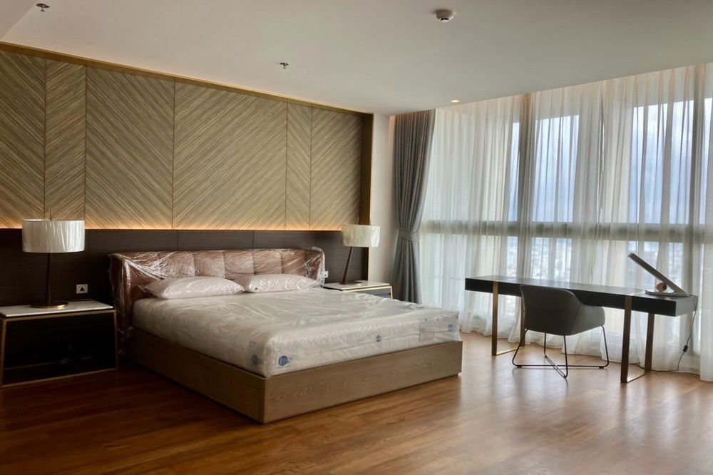 picture For Rent ! high floor49+, City view, Private Lift, South Facing! Code C20221209439..Noble Ploenchit, 2 bed, 3 bath Duplex, furnished, ready to move in - 7/8