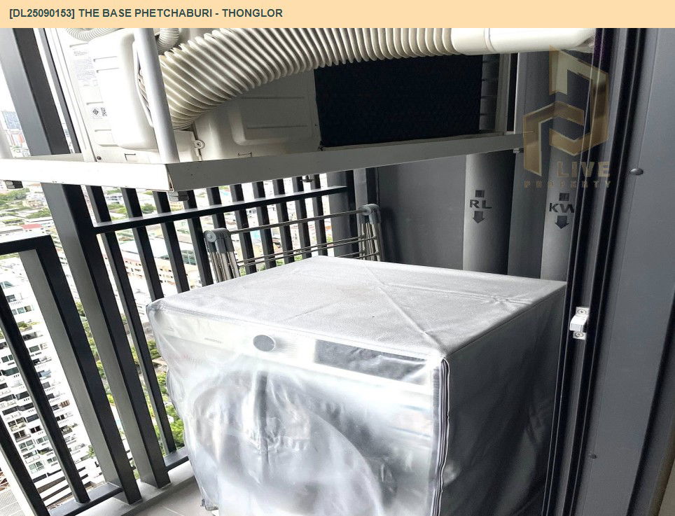 picture DL25090153 Condo for rent, THE BASE Phetchaburi - Thonglor near BTS Phrom Phong, ready to move in, call urgently 0656133286 LineID @534wlwof - 9/11