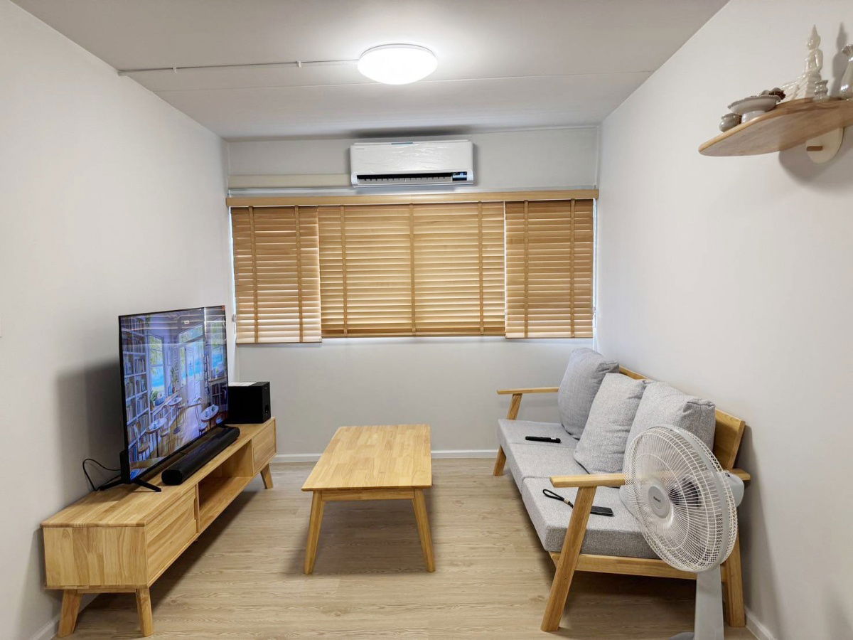 รูป คอนโดให้เช่า Mori Condo เมืองทองธานี (กว้าง 38 ตรม) ใกล้ MRT สายสีชมพู - รูปที่ 2/12