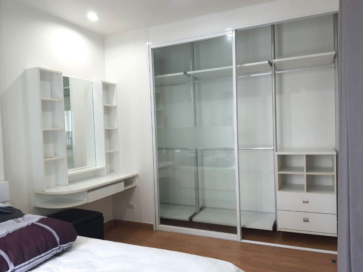 รูป ให้เช่า ห้องบิ้วอินตกแต่งสวย มีเครื่องซักผ้า คอนโด The Parkland Phetkasem | ติดรถไฟฟ้า MRT หลักสอง  - รูปที่ 10/11