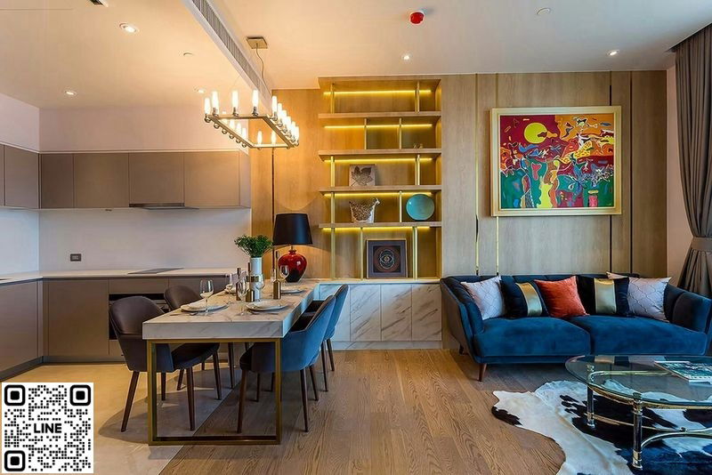รูป TA5850📲LineID @556ryccg🎆1 ห้องนอน 60 ตรม ชั้น 31 เฟอร์นิเจอร์ครบ Magnolias Waterfront Residences ติดห้าง ICONSIAM ใกล้ BTS เจริญนคร - รูปที่ 1/6