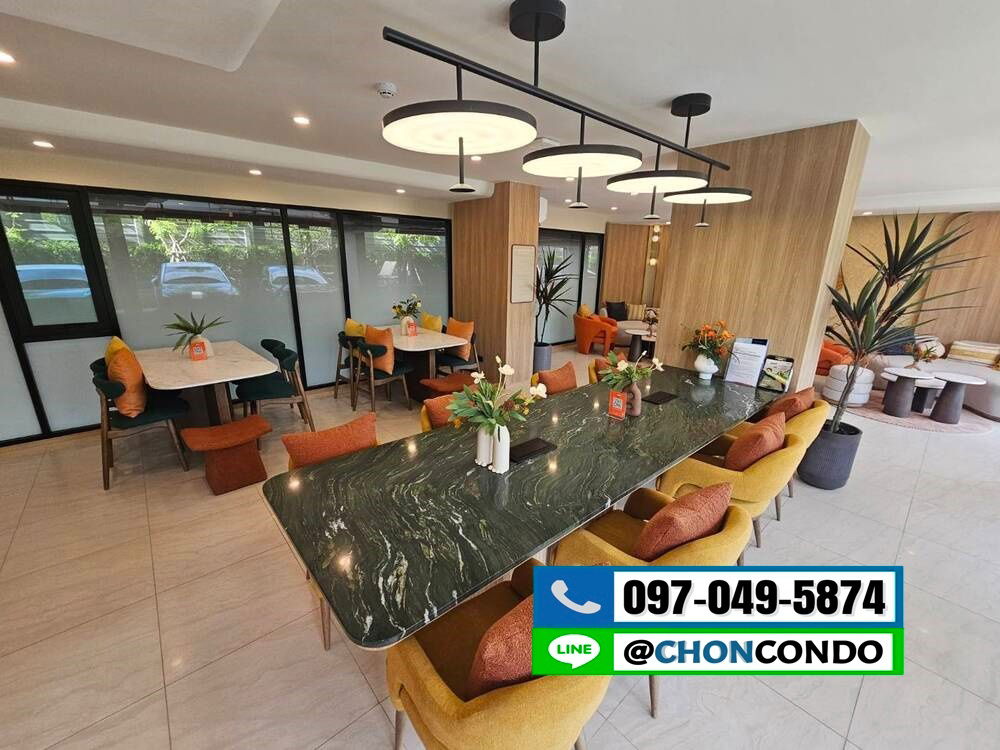 รูป DCondo  Sense ชั้น1 ตึกA  ------------ห้องใหม่ + ตกแต่งสวย-----------Tel 097-049-5874 (Line: @choncondo มี@ด้วย) - รูปที่ 14/17