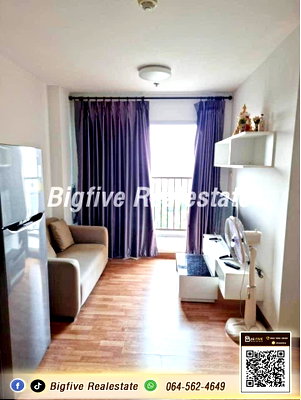 Condos for rent : A68-069 Condo for rent, The Trust Ngamwongwan, 17th floor,  beautiful view, fully furnished, near The Mall Ngamwongwan✨