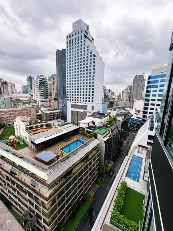 picture TA7437📲LineID @556ryccg🚄42 sqm 1 Bedroom Floor11 Edge Sukhumvit23 Fully furnished near BTS Asoke and MRT Sukhumvit - 10/13