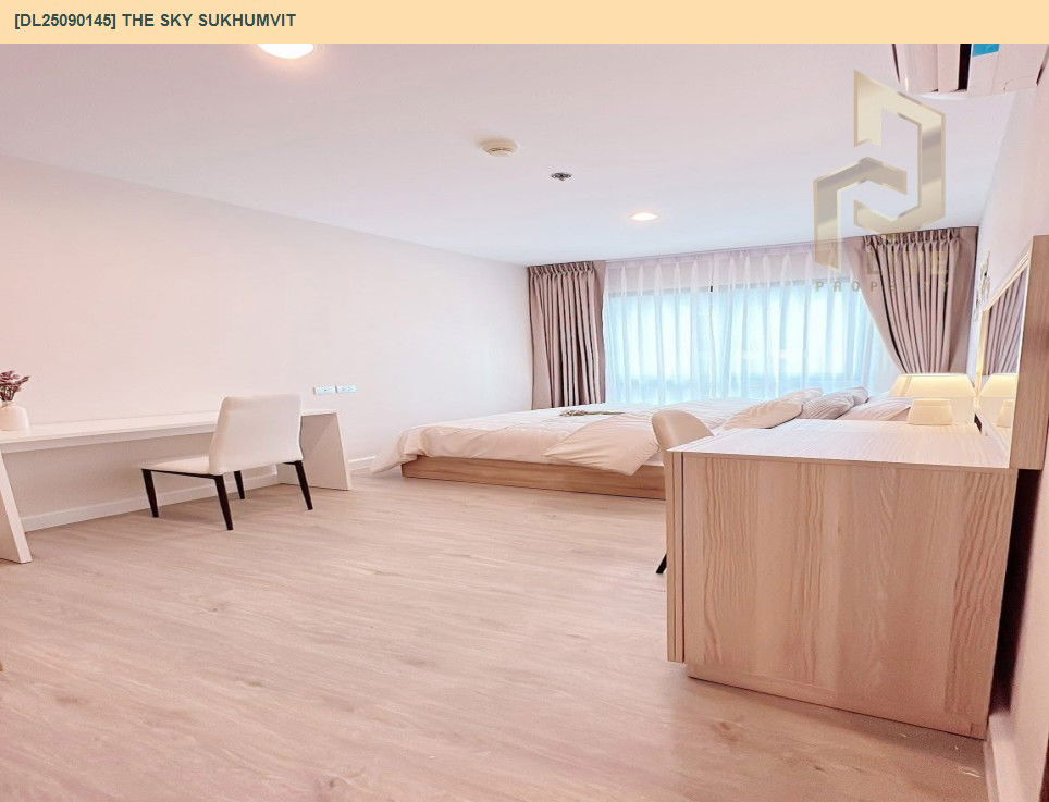 picture DL25090145 Condo for rent, The Sky Sukhumvit near BTS Udom Suk, ready to move in, call urgently 0656133286 LineID @655ebbvc - 8/11