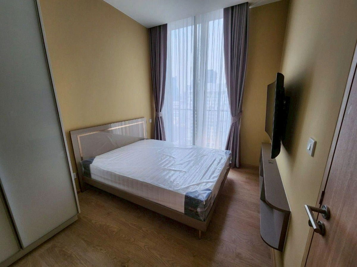 picture WS3235 🏢 For rent Noble BE19 City View, unblocked city view, beautiful high angle view, only 26,500 baht/month. - 4/6