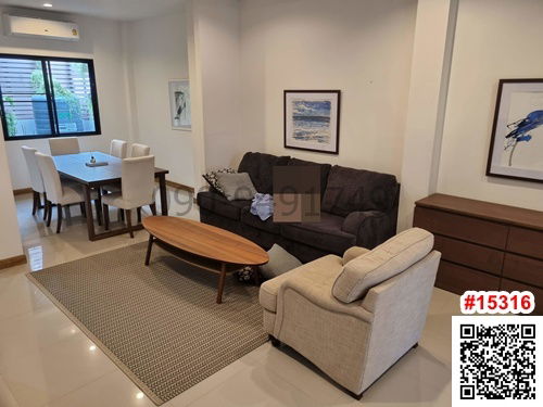 picture For sale with tenant, 3-storey townhouse, The Canvas Sukhumvit-Samrong, near Imperial Samrong - 9/24