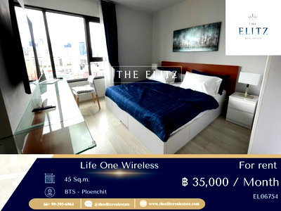 คอนโดให้เช่า : ✨ ห้องสวยจริง วิวปัง Life One Wireless พร้อมอยู่ รีบตัดสินใจก่อนห้องหาย 💖