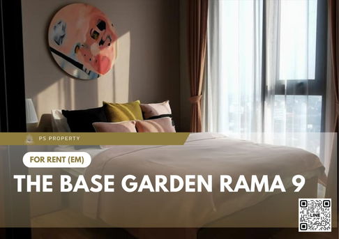 ให้เช่า 📍 The Base Garden Rama 9 📍 ใกล้ APL รามคำแหง เฟอร์นิเจอร์ และ เครื่องใช้ไฟฟ้าครบ 