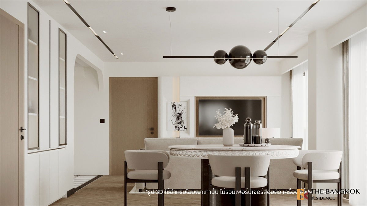 รูป ⚡Ruamjai Height , Spacious Luxury Living in Sukhumvit 39 near BTS Phrom Phong - รูปที่ 5/9
