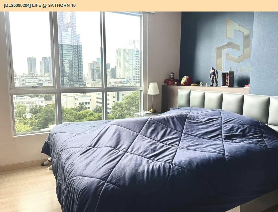 รูป DL25090204 ให้เช่าคอนโด ไลฟ์ แอท สาทร 10 (Life @ Sathorn 10) ใกล้ BTS ช่องนนทรี พร้อมเข้าอยู่ โทรด่วน 0638692663 LineID @534wlwof - รูปที่ 2/5