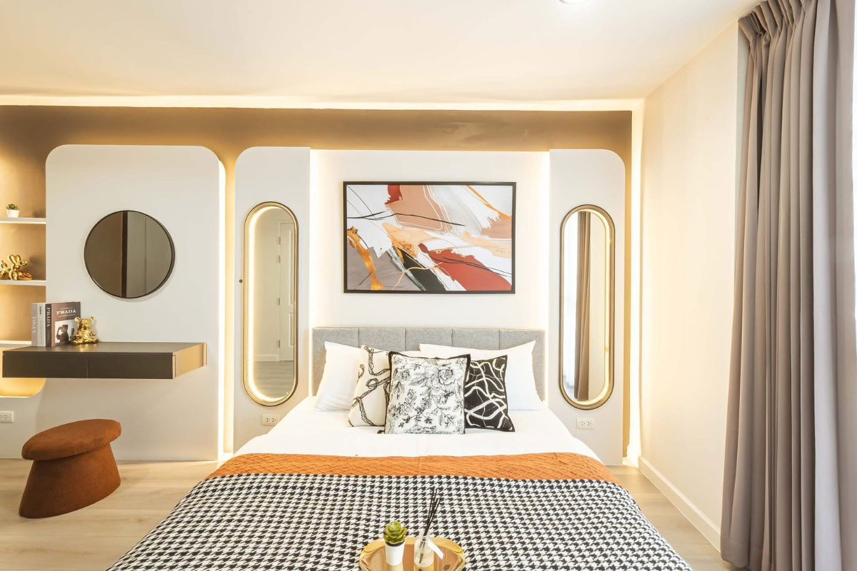 รูป ห้องใหญ 37 ตร.ม. 400 ม. BTS พหลโยธิน 24 ราคาผ่อนสบายๆ  กระเป๋าใบเดียวเข้าอยู่ได้เลยยยย - รูปที่ 22/22