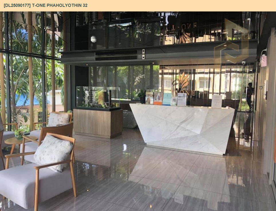 picture DL25090177 Condo for rent, T-One Phaholyothin 32 near -, ready to move in, call urgently 0656133286 LineID @655ebbvc - 12/14