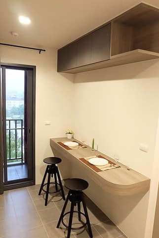 picture For rent ✨ The Base Garden Rama 9 ✨ Fully furnished and equipped, near MRT Rama 9 - 9/11
