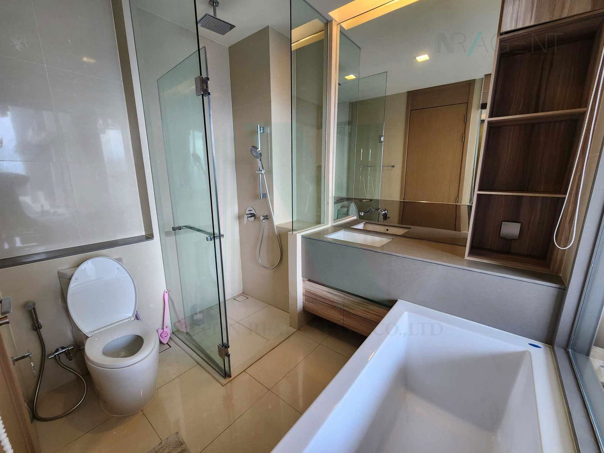 รูป 🔺 ให้เช่าคอนโด ดิ เอส อโศก อาคาร 1 ชั้น 41 1 ห้องนอน ขนาด 45 ตรม ใกล้ โรงเรียนวัฒนาวิทยาลัย - รูปที่ 8/8