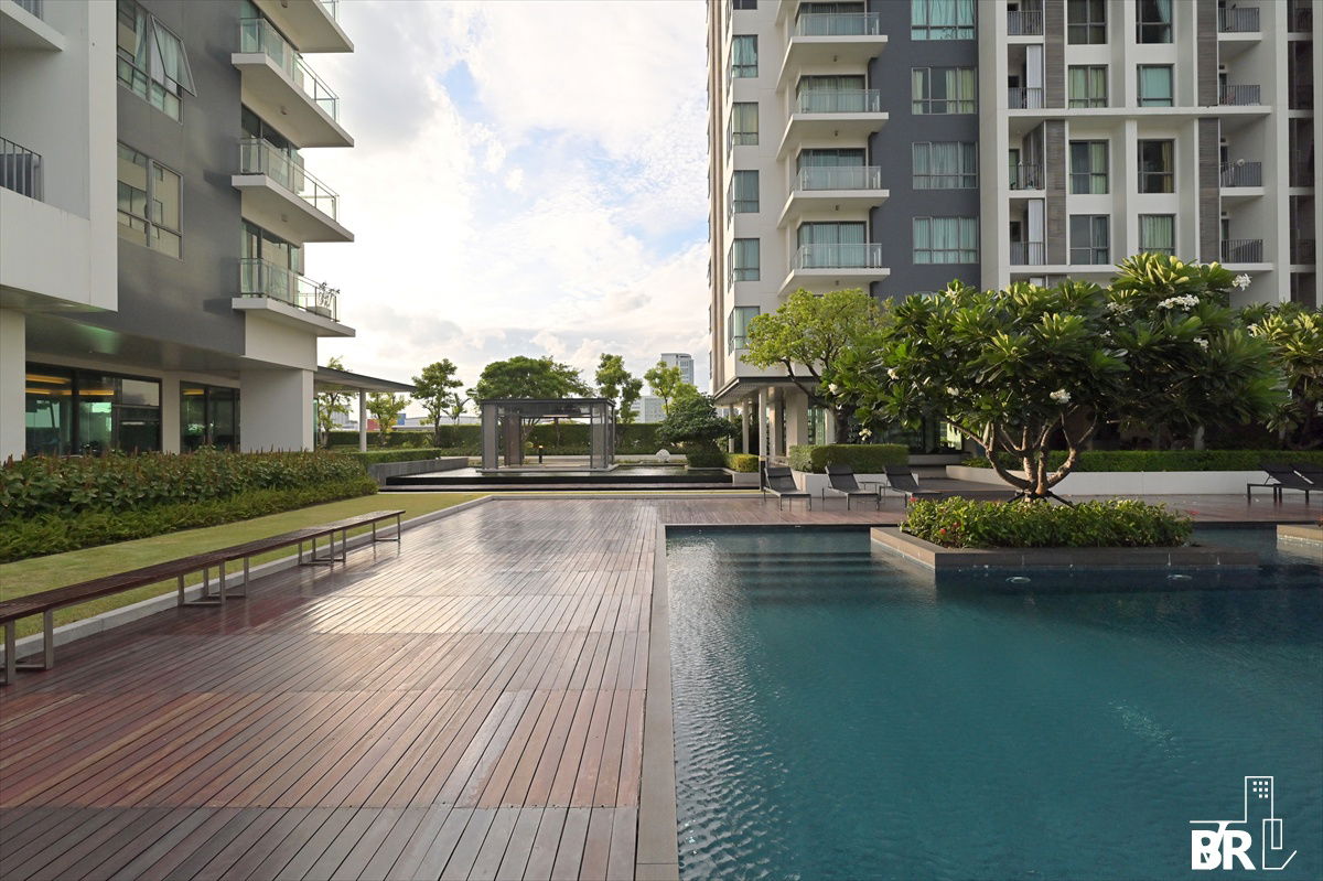 รูป The Room Sukhumvit 62 ✨ ห้องรีโนเวทใหม่  วิวสระว่ายน้ำ 🌊 ใกล้ BTS ปุณณวิถี  - รูปที่ 7/8