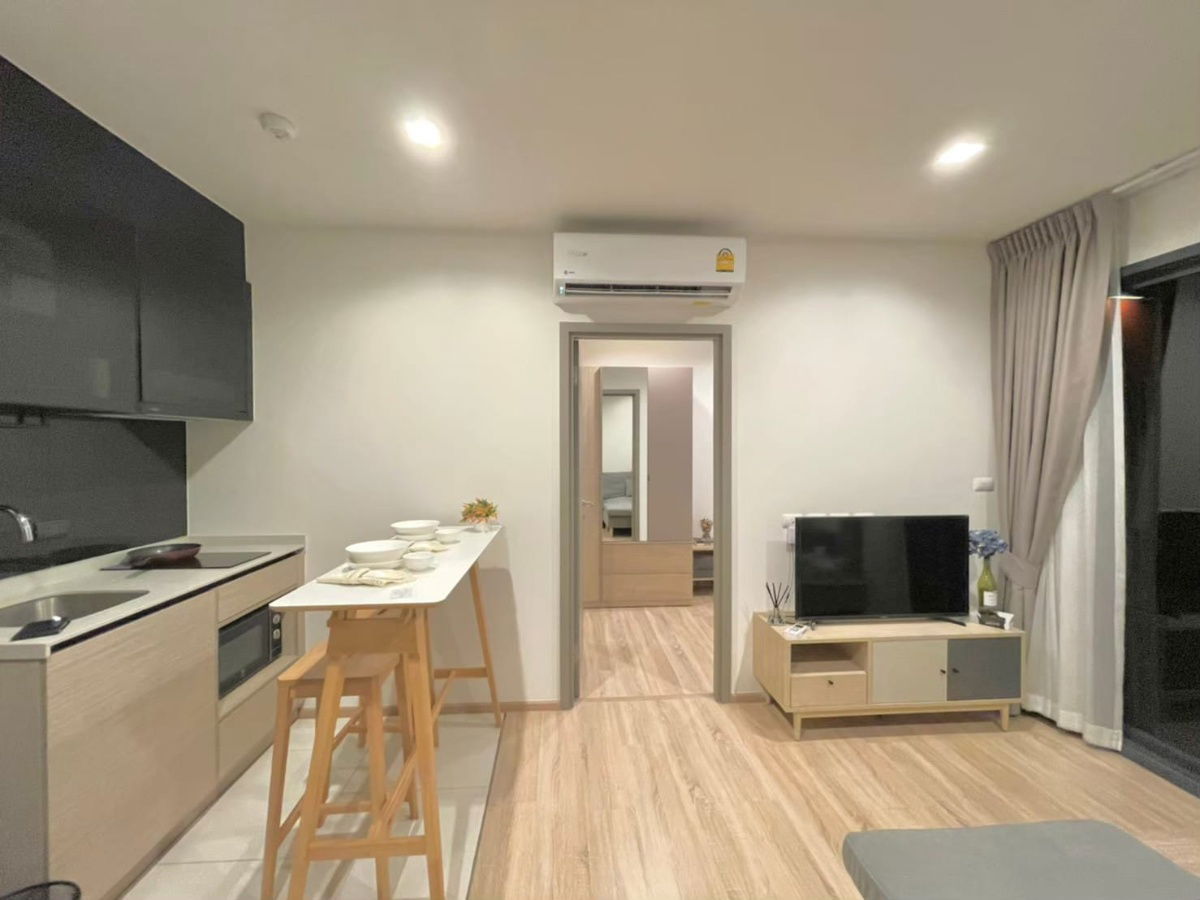 picture For rent 📍 The Base Garden Rama 9 📍 near APL Ramkhamhaeng, fully furnished and equipped with appliances - 5/11