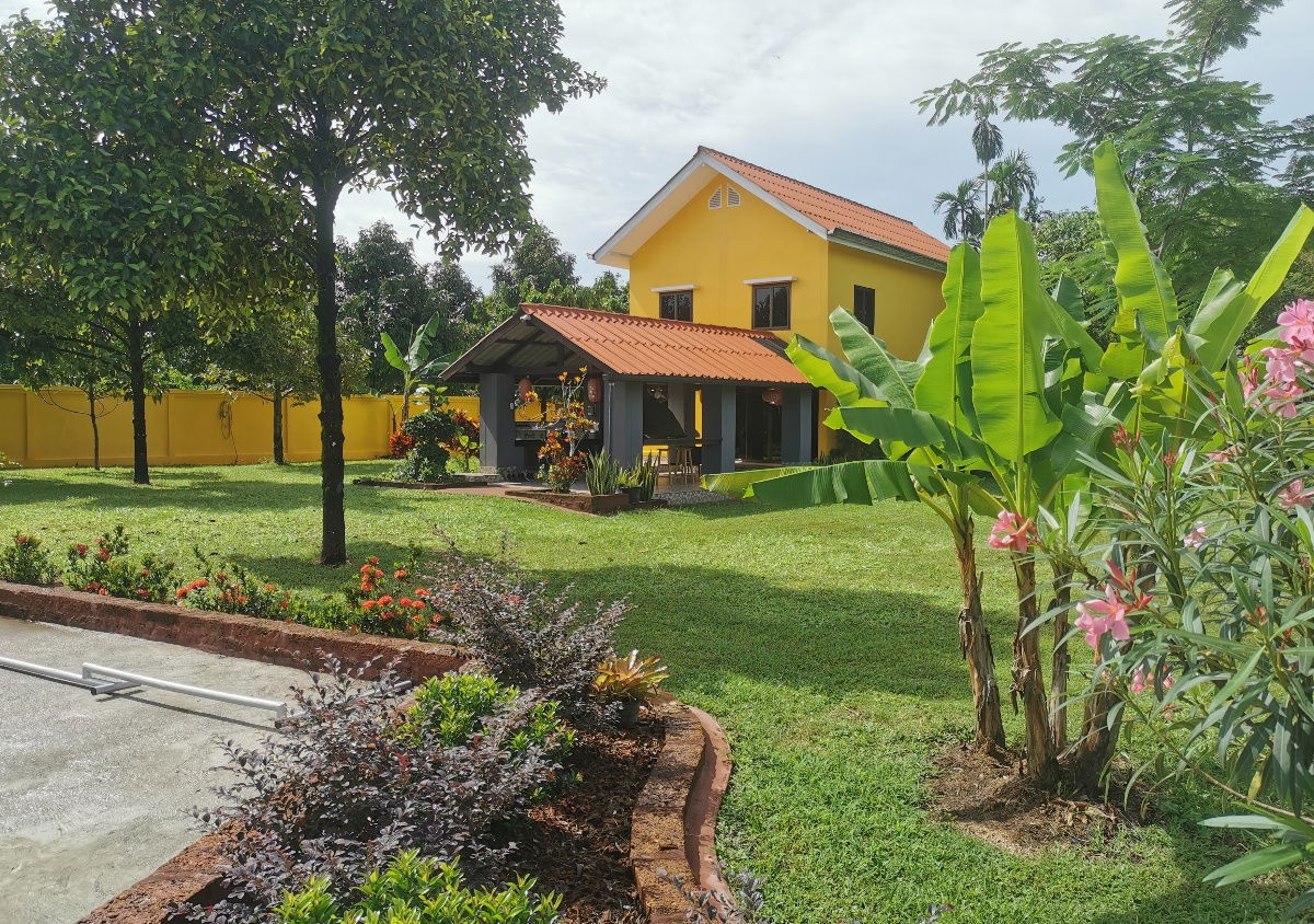 รูป บ้านสวนสวยพร้อมเนื้อที่กว้างใหญ่  - รูปที่ 1/4