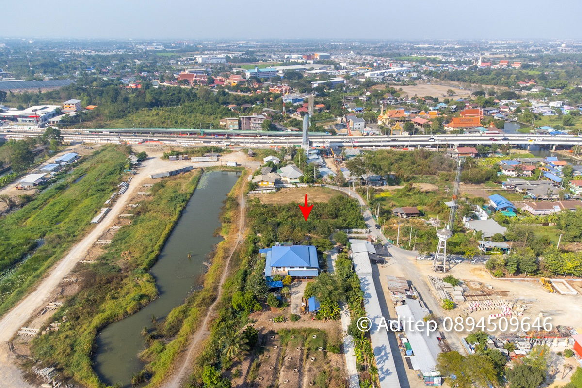 รูป ขาย ที่ดิน ถนนชัยพฤกษ์ ปากเกร็ด 1 ไร่กว่า เข้าซอย 150 ม. ใกล้แม่น้ำเจ้าพระยา ถนนราชพฤกษ์ สะพานพระราม 4 ที่ดินถมแล้ว - รูปที่ 7/26