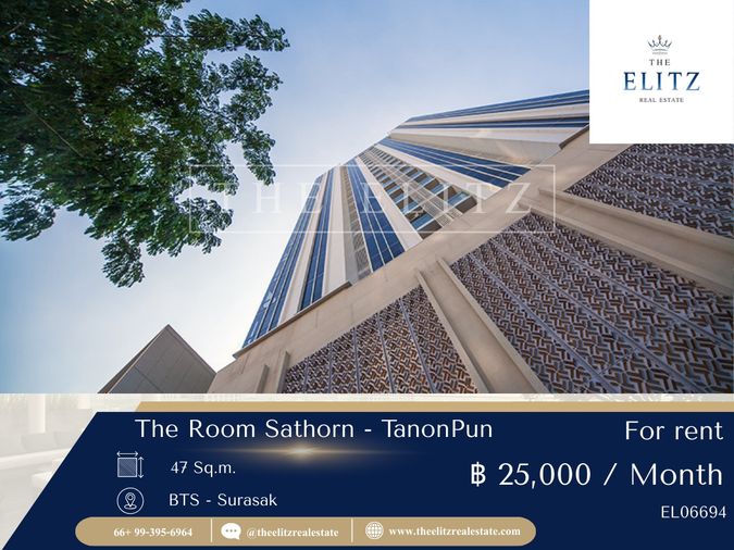 ✨ เหนือกว่าทุกการใช้ชีวิต เชื่อมต่อย่านธุรกิจ สู่ห้องพักส่วนตัวสุดหรู The Room Sathorn-TanonPun 💖