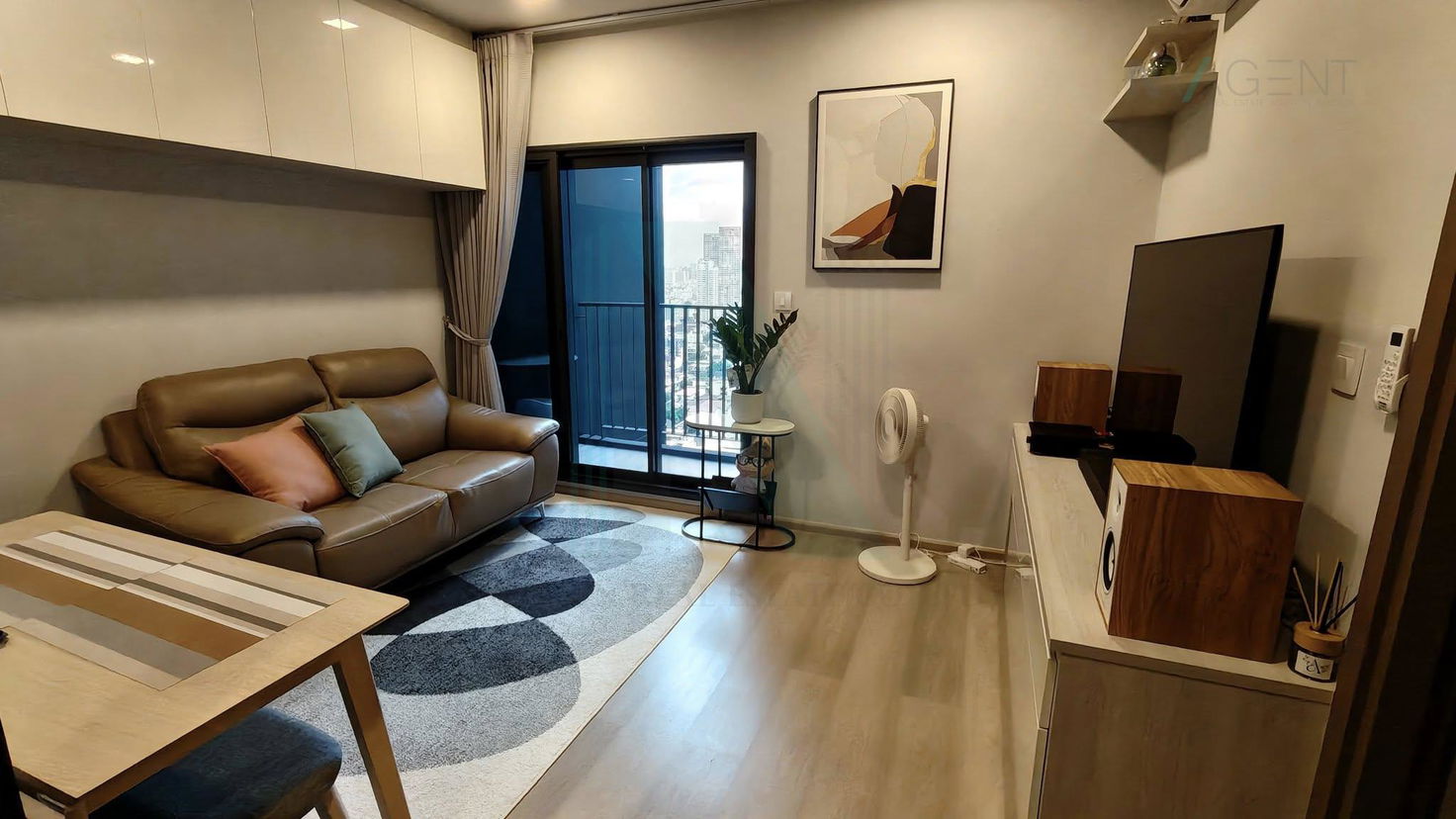picture 🚩 For Rent Condo LIFE PHAHON - LADPRAO Building 1, Floor 27,1 bed room, Room size 35 sqm - 1/8