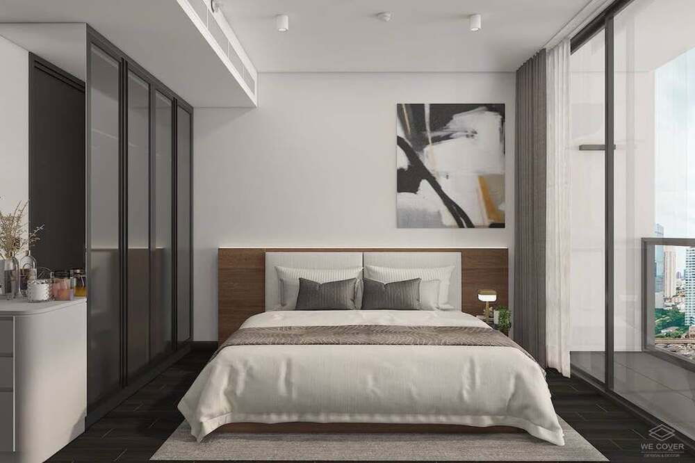 picture 🔥 For Rent !! high floor 15++, Rare Item, City View!!🔥Code C20250900017.....Tait Sathorn 12, 1 bedroom, 1 bathroom, furnished, ready to move in 📣📣 - 9/10