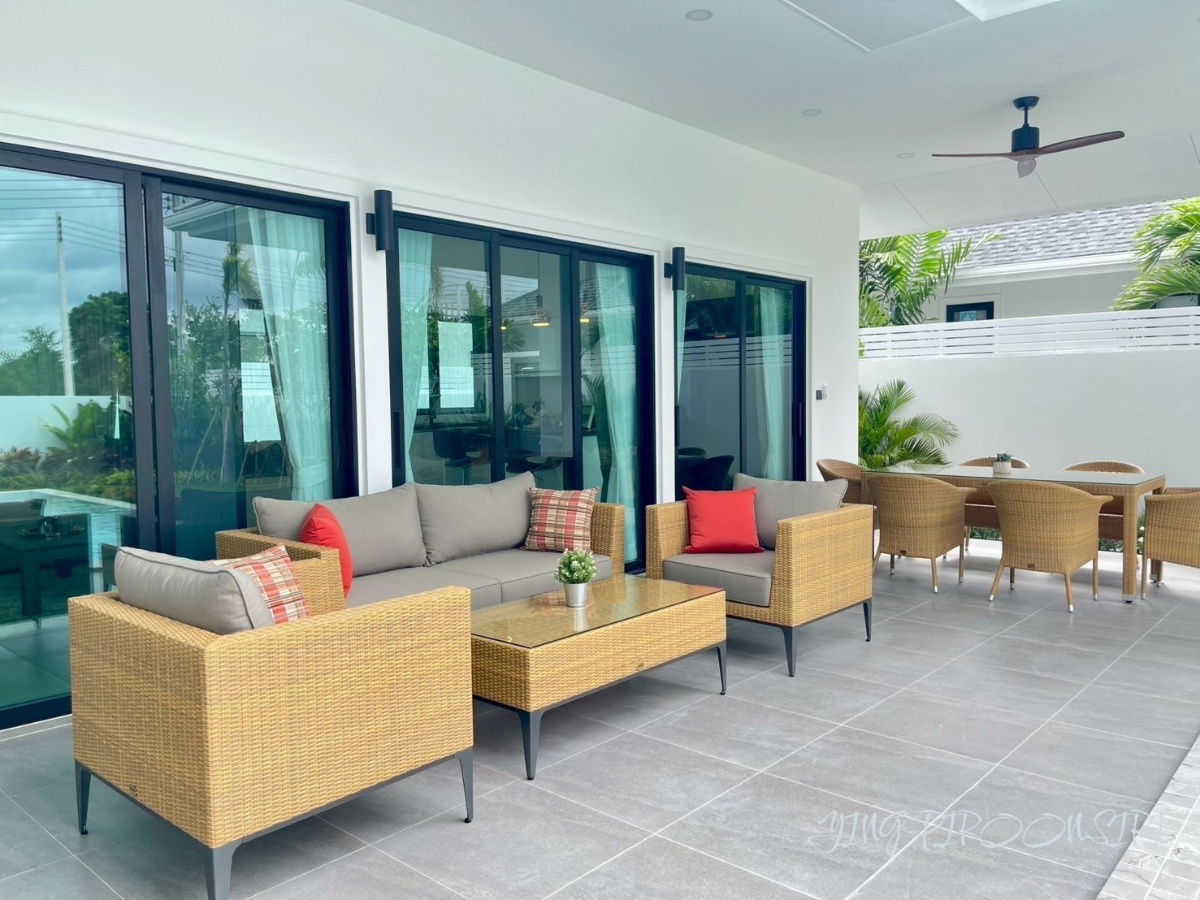 รูป ขายบ้านเดี่ยว โครงการ Botanica Hua Hin, หัวหินซอย 112,  ขนาด 3 นอน 2 น้ำ สระว่ายน้ำ 4×8 ม.ที่ดิน 125 ตร.ว.  - รูปที่ 42/51