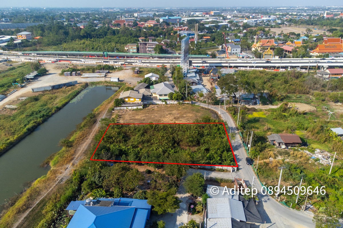 รูป ขาย ที่ดิน ถนนชัยพฤกษ์ ปากเกร็ด 1 ไร่กว่า เข้าซอย 150 ม. ใกล้แม่น้ำเจ้าพระยา ถนนราชพฤกษ์ สะพานพระราม 4 ที่ดินถมแล้ว - รูปที่ 13/26