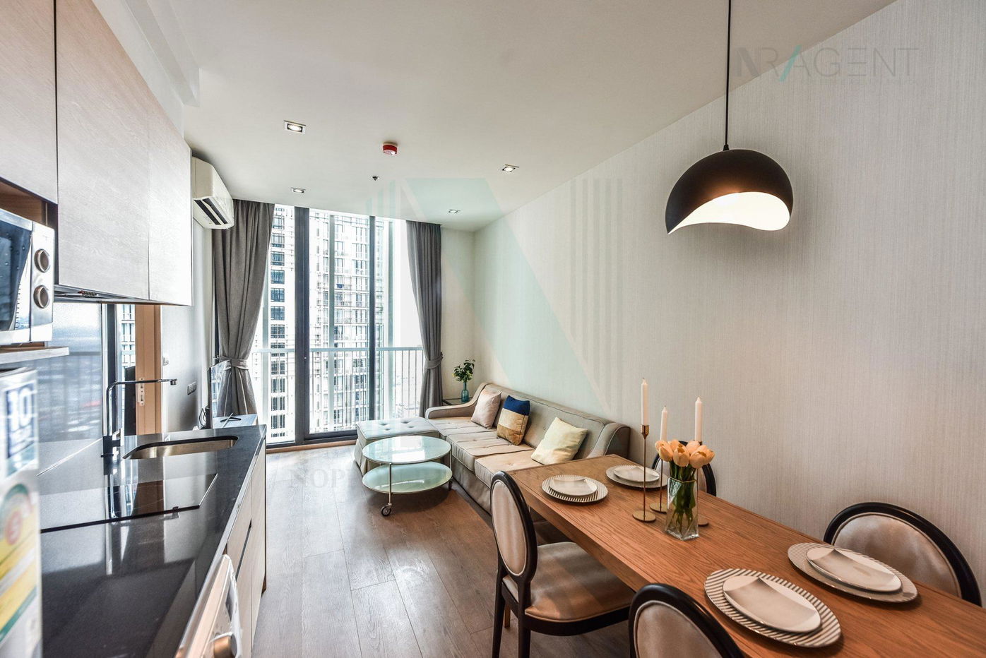 picture 🎉 For Rent Condo PARK 24 Building 2, Floor 12,2 bed room, Room size 60 sqm - 6/8