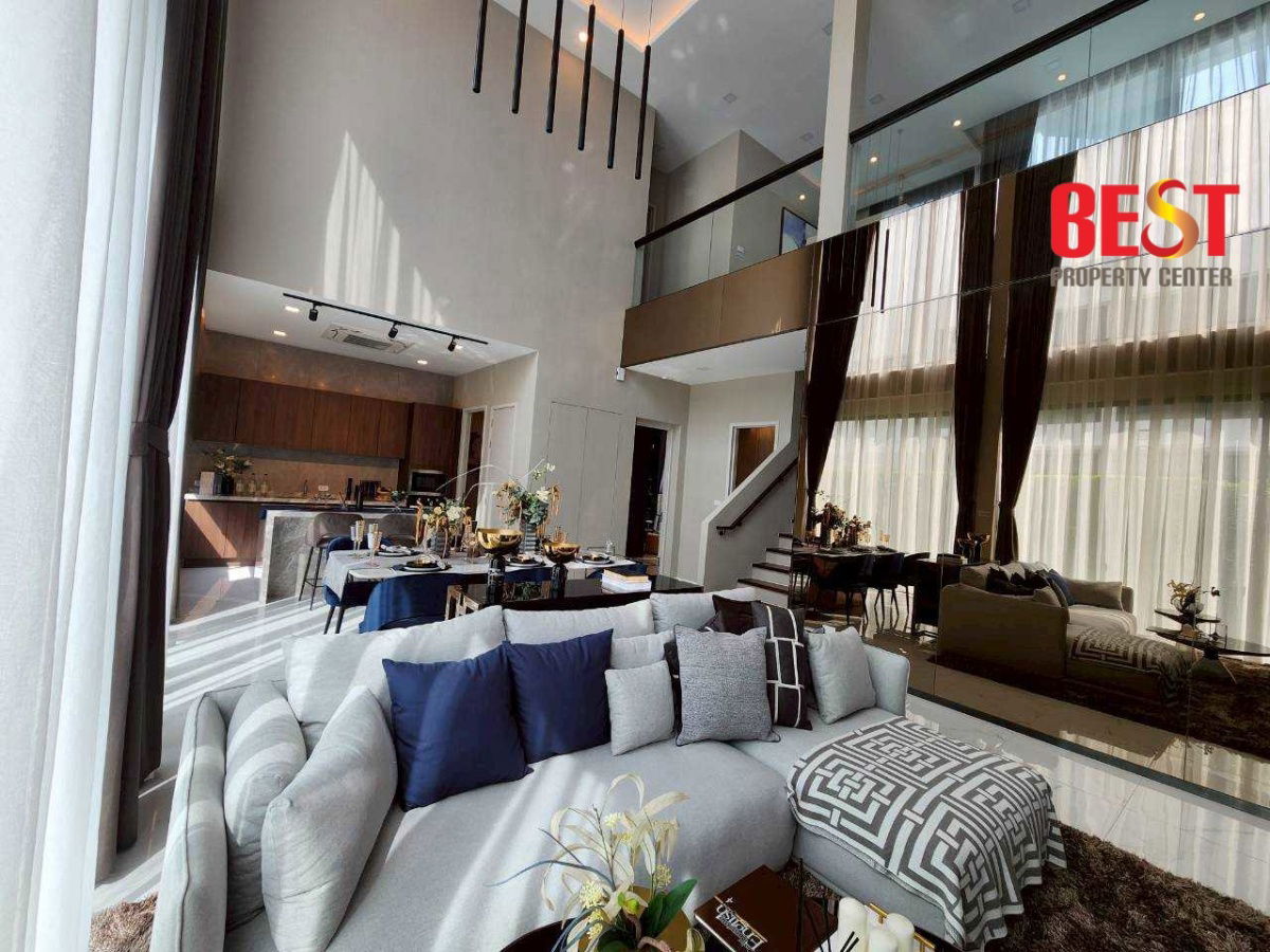 รูป บ้านตัวอย่างราคาพิเศษ อาร์ทีค รามคำแหง บ้านเดี่ยวดีไซน์โมเดิร์น สไตล์ Modern Box - รูปที่ 2/22