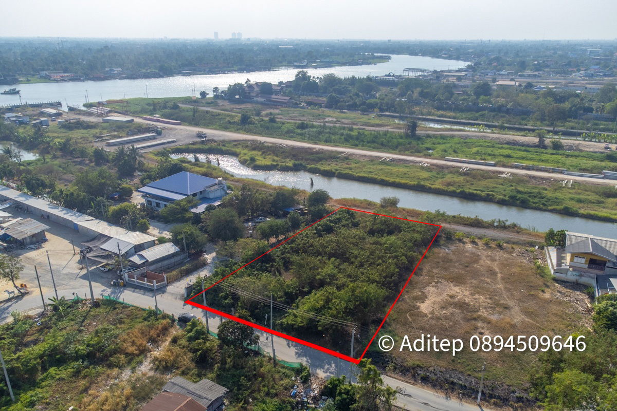 รูป ขาย ที่ดิน ถนนชัยพฤกษ์ ปากเกร็ด 1 ไร่กว่า เข้าซอย 150 ม. ใกล้แม่น้ำเจ้าพระยา ถนนราชพฤกษ์ สะพานพระราม 4 ที่ดินถมแล้ว - รูปที่ 12/26