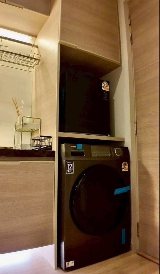 picture Condo for rent at The Tempo Grand Sathorn-Wutthakat, 2 bedrooms, next to Wutthakat BTS Station and near The Mall Tha Phra. - 9/18