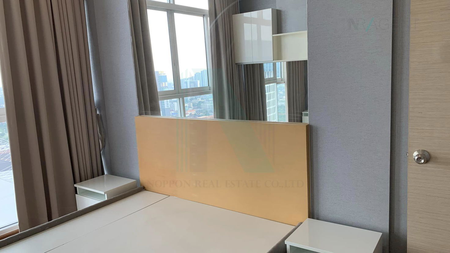 picture 🚩 For rent, The Coast Bangkok, 3 bedrooms, 35th floor, Building B, near BTS Bang Na. - 4/8