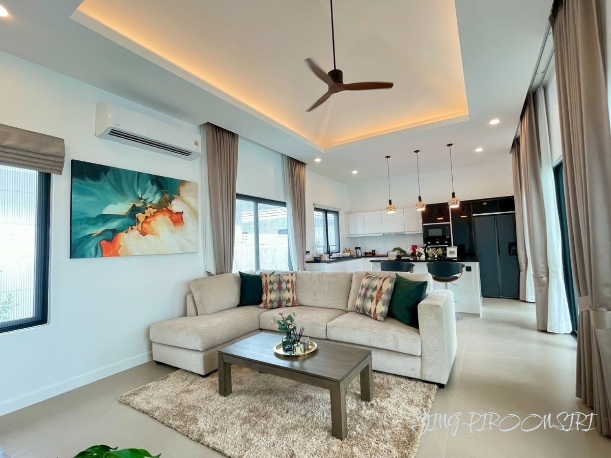 รูป ขายบ้านเดี่ยว โครงการ Botanica Hua Hin, หัวหินซอย 112,  ขนาด 3 นอน 2 น้ำ สระว่ายน้ำ 4×8 ม.ที่ดิน 125 ตร.ว.  - รูปที่ 36/51