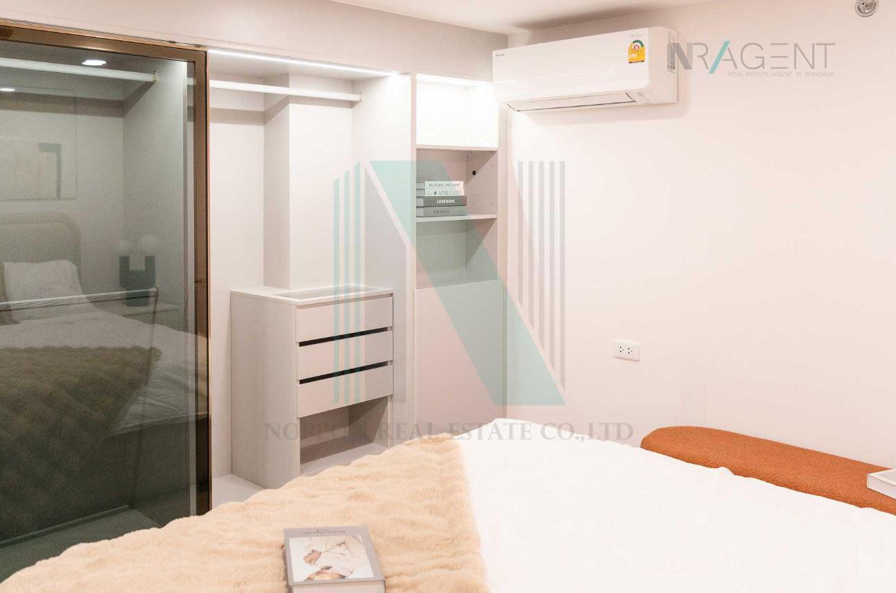 รูป 🚩 ให้เช่าคอนโด โซ ออริจิ้น เกษตร อินเตอร์เชนจ์ อาคาร 1 ชั้น 21 Duplex ขนาด 37 ตรม ใกล้ BTS ม.เกษตร - รูปที่ 4/8