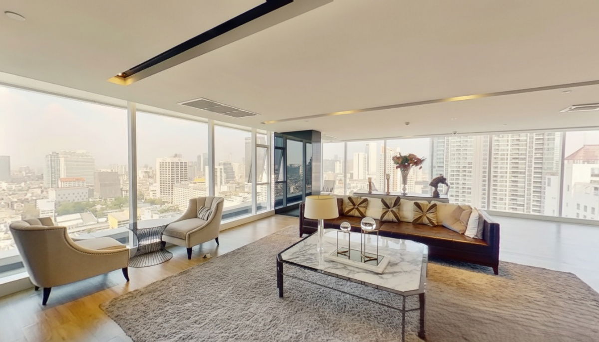 รูป ✨ ใครชอบวิวต้องเลิฟ!! The Room Sathorn – TanonPun ชั้นสูง โล่ง โปร่ง อยู่แล้วสบายใจ 💖 - รูปที่ 3/5