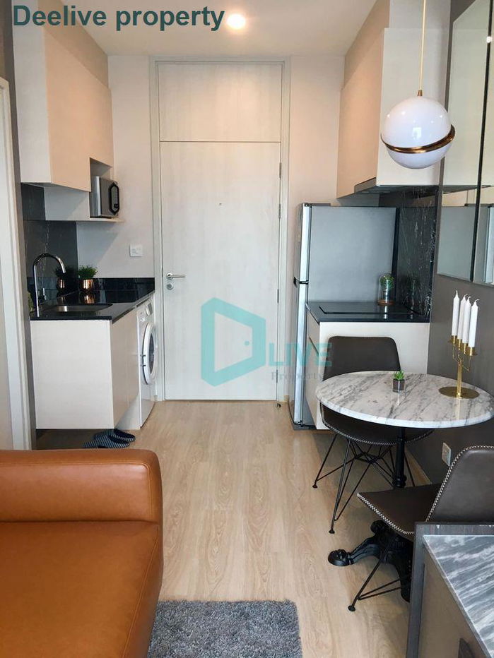 picture DL100643 Condo for rent, Noble Revolve Ratchada 2 near MRT ศูนย์วัฒนธรรมฯ, ready to move in, call urgently 0656133286 LineID @655ebbvc - 3/7