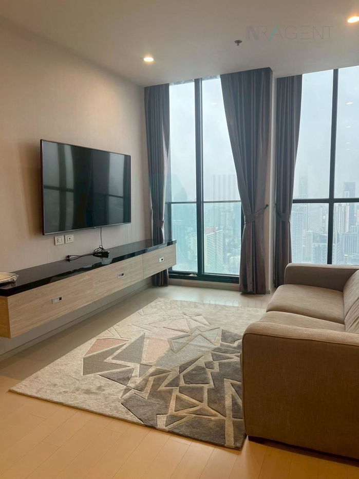 รูป ให้เช่าคอนโด โนเบิล เพลินจิต อาคาร B ชั้น 49 2 ห้องนอน ขนาด 70 ตรม ใกล้ ห้างสรรพสินค้า Central Embassy - รูปที่ 2/8