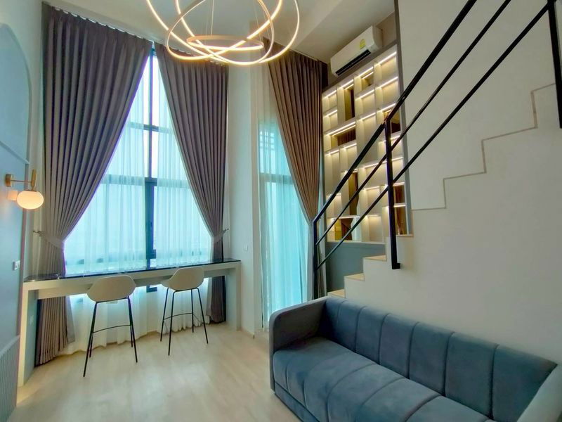 รูป [[ให้เช่า]]คอนโด Duplex เพดานสูง ใกล้Airportlinkรามคำแหง  แต่งสวย  คอนโด Ideo New Rama9 (ไอดีโอ นิว พระราม9) - รูปที่ 5/18