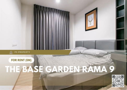 ให้เช่า 📍 The Base Garden Rama 9 📍 ใกล้ APL รามคำแหง เฟอร์นิเจอร์ และ เครื่องใช้ไฟฟ้าครบ 