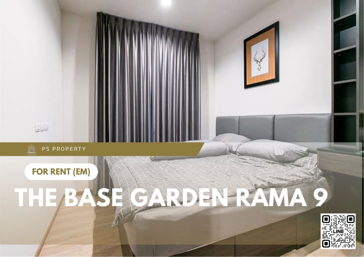 รูป ให้เช่า 📍 The Base Garden Rama 9 📍 ใกล้ APL รามคำแหง เฟอร์นิเจอร์ และ เครื่องใช้ไฟฟ้าครบ  - รูปที่ 1/10