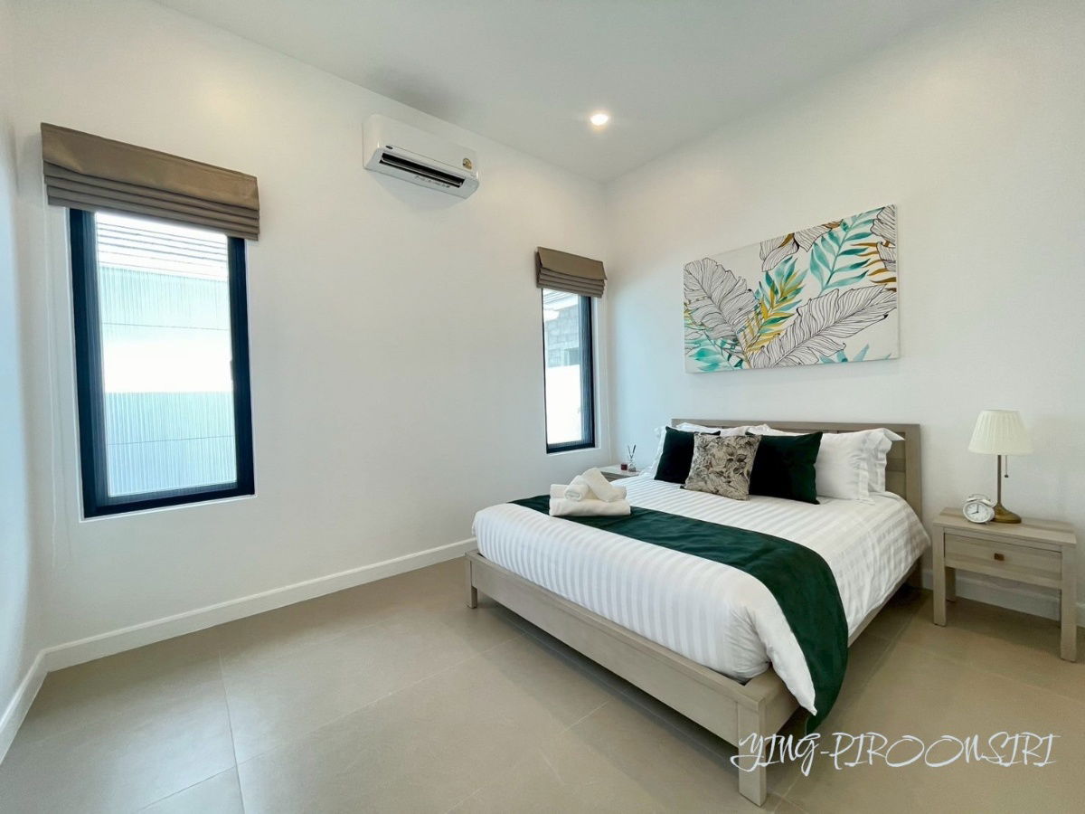 รูป ขายบ้านเดี่ยว โครงการ Botanica Hua Hin, หัวหินซอย 112,  ขนาด 3 นอน 2 น้ำ สระว่ายน้ำ 4×8 ม.ที่ดิน 125 ตร.ว.  - รูปที่ 18/51
