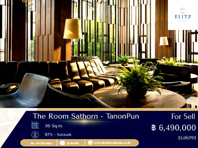 คอนโด BTS เซนต์หลุยส์ : ✨ ใครชอบวิวต้องเลิฟ!! The Room Sathorn – TanonPun ชั้นสูง โล่ง โปร่ง อยู่แล้วสบายใจ 💖