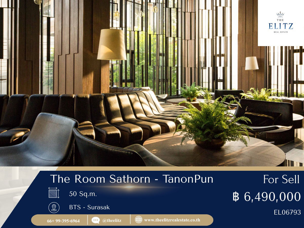 รูป ✨ ใครชอบวิวต้องเลิฟ!! The Room Sathorn – TanonPun ชั้นสูง โล่ง โปร่ง อยู่แล้วสบายใจ 💖 - รูปที่ 1/5