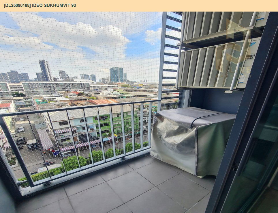 รูป DL25090188 ให้เช่าคอนโด ไอดีโอ สุขุมวิท 93  (IDEO Sukhumvit 93) ใกล้ BTS บางจาก พร้อมเข้าอยู่ โทรด่วน 0638692663 LineID @655ebbvc - รูปที่ 9/16