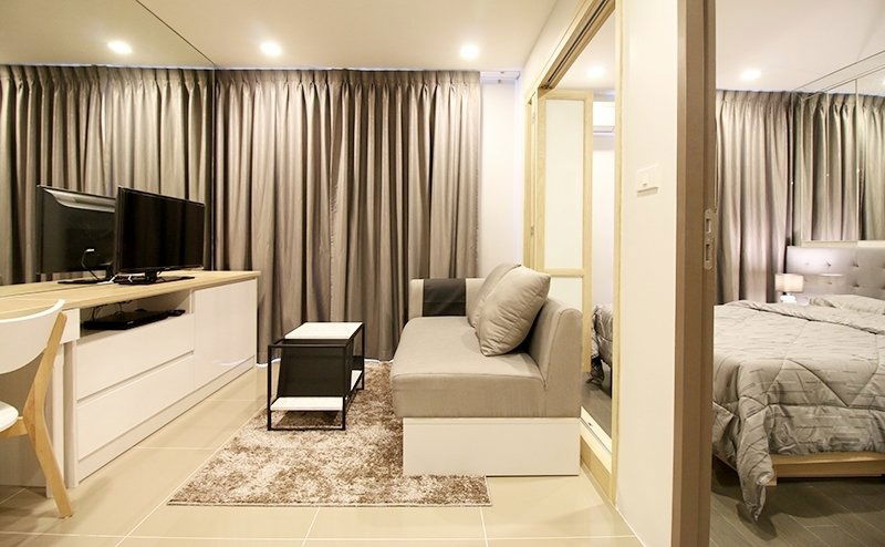 รูป ให้เช่าคอนโด มิราจ สุขุมวิท 27 อาคาร 1 ชั้น 6 1 ห้องนอน ขนาด 35.00 ตรม ใกล้ ห้างสรรพสินค้าเทอร์มินอล 21 - รูปที่ 4/10
